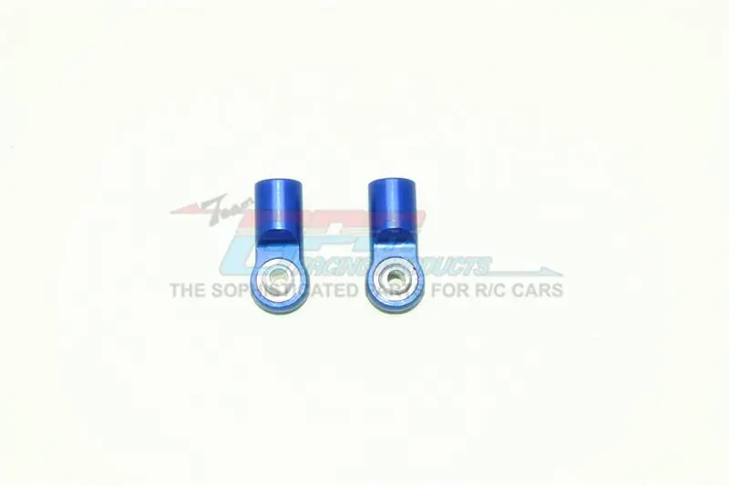 Aluminum Ball Ends For Gpm Optional Rear Dampers Item# Mak135raa For Arrma Kraton 6S / Kraton 6S V5 / Notorious 6S V5 - 2Pc Set Blue 1