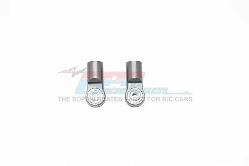Aluminum Ball Ends For Gpm Optional Rear Dampers Item# Mak135raa For Arrma Kraton 6S / Kraton 6S V5 / Notorious 6S V5 - 2Pc Set Gray Silver 1