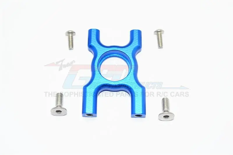 Aluminum Center Diff Mount (Front) Arrma 1:8  Kraton 6S / Outcast 6S / Typhon 6S / Talion 6S / Kraton 6S V5 / Notorious 6S V5 / 1:10 Senton - 1Pc Set Blue 1