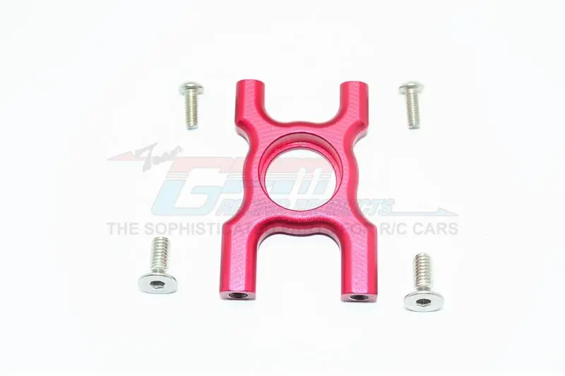 Aluminum Center Diff Mount (Front) Arrma 1:8  Kraton 6S / Outcast 6S / Typhon 6S / Talion 6S / Kraton 6S V5 / Notorious 6S V5 / 1:10 Senton - 1Pc Set Red 1
