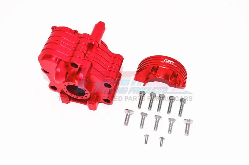 Aluminum Center Gearbox For Arrma 1:5 Kraton 8S Blx / Outcast 8S Blx / Kraton Exb Roller - 1 Set Red 1