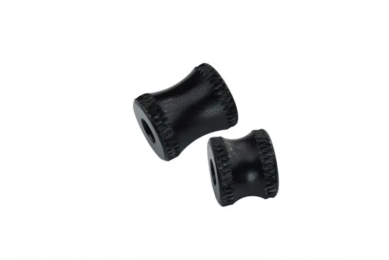Aluminum Collar For Rear Chassis Brace For Arrma 1:8 Kraton 6S / Notorious 6S / Outcast 6S / Talion 6S / Kraton 6S V5 / Notorious 6S V5 Upgrades - 2Pc Set Black 1
