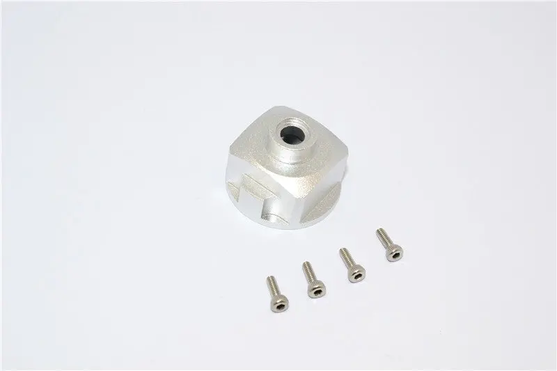 Aluminum Diff Case For Axial Yeti, Yeti Score, Exo, Wraith & Scx10 - 1 Pc Set Silver 1