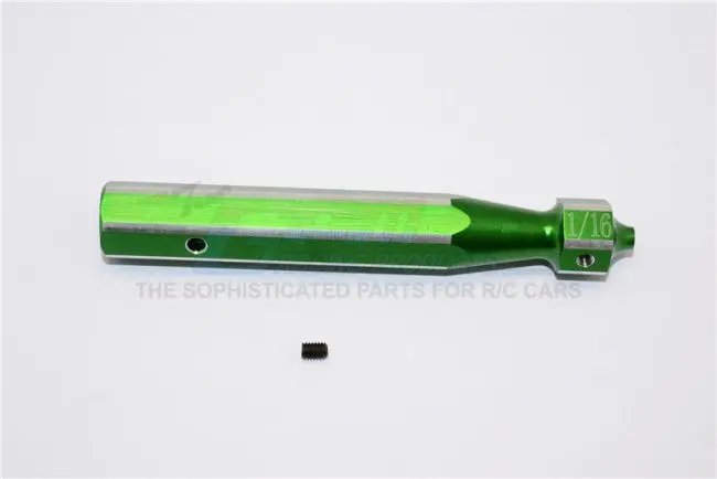 Aluminum Driver Handle (Use With 1/16 Steel Pin) - 1Pc Green 1