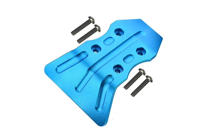 Aluminum Front Bumper For Tamiya Rc 1/10 Dt-03 - 1 Set Sky Blue 1