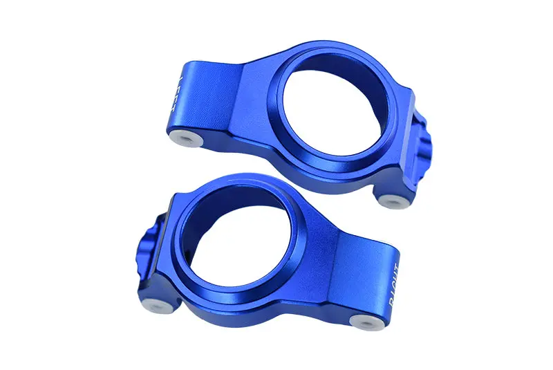 Aluminum Front C Hubs For Traxxas 1:5 X Maxx 6S / X Maxx 8S / Xrt 8S Monster Truck Upgrades - Blue 1