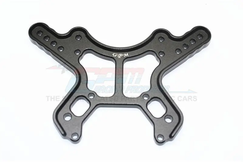 Aluminum Front Damper Plate For Arrma 1:8 Kraton 6S / Outcast 6S / Notorious 6S / Talion 6S / Kraton 6S V5 / Notorious 6S V5 / 1:7 Fireteam 6S Upgrades - 1Pc Set Black 1