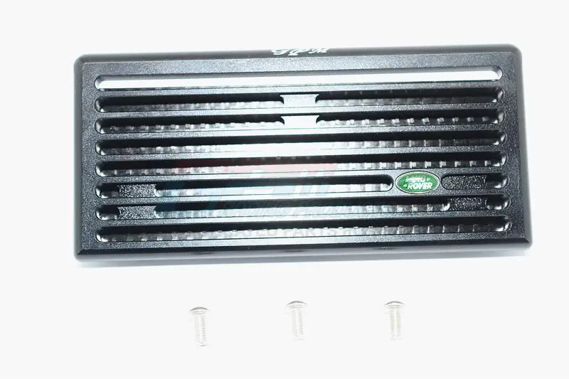 Aluminum Front Grill For Trx-4 Trail Defender Crawler - 1 Set Black 1