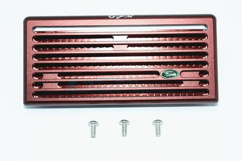 Aluminum Front Grill For Trx-4 Trail Defender Crawler - 1 Set Brown 1