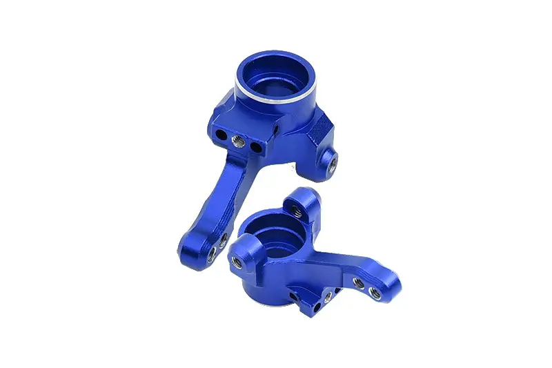 Aluminum Front Knuckle Arm For 1/10 Traxxas Ford Gt 4-Tec 2.0 83056-4 / 4-Tec 3.0 93054-4 - 1Pr Set Blue 1