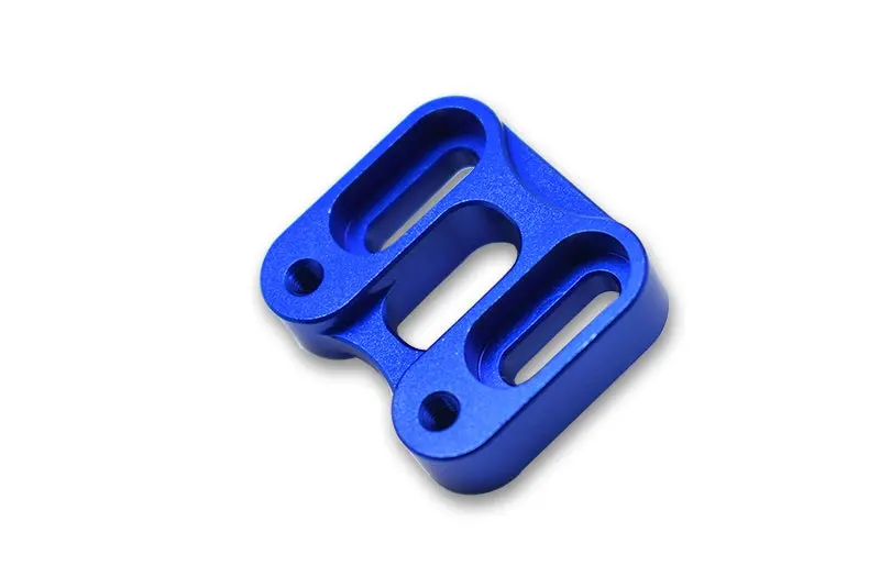 Aluminum Front Knuckle Servo Mount For Axial 1/6 Scx6 Jeep Jlu Wrangler Axi05000 - 1Pc Set Blue 1