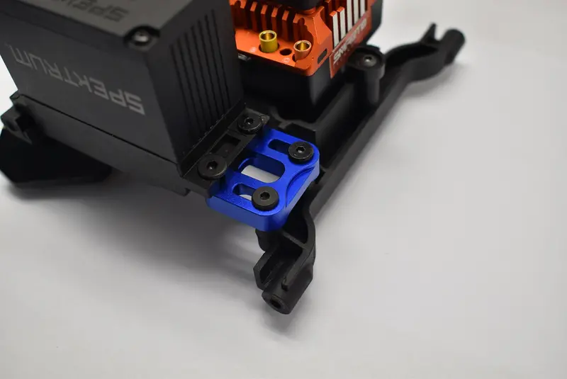 Aluminum Front Knuckle Servo Mount For Axial 1/6 Scx6 Jeep Jlu Wrangler Axi05000 - 1Pc Set Green 2