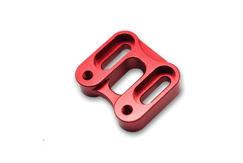 Aluminum Front Knuckle Servo Mount For Axial 1/6 Scx6 Jeep Jlu Wrangler Axi05000 - 1Pc Set Red 1
