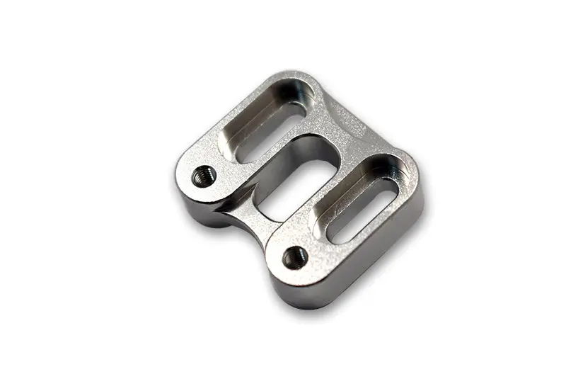 Aluminum Front Knuckle Servo Mount For Axial 1/6 Scx6 Jeep Jlu Wrangler Axi05000 - 1Pc Set Silver 1