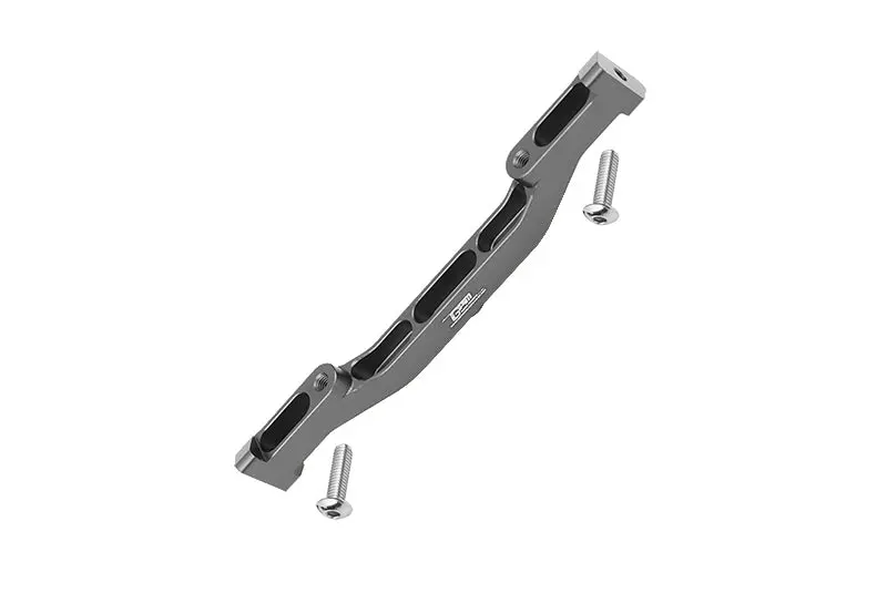 Aluminum Front Lower Chassis Link Parts For Axial 1/6 Scx6 Jeep Jlu Wrangler Axi05000 - 3Pc Set Gray Silver 1