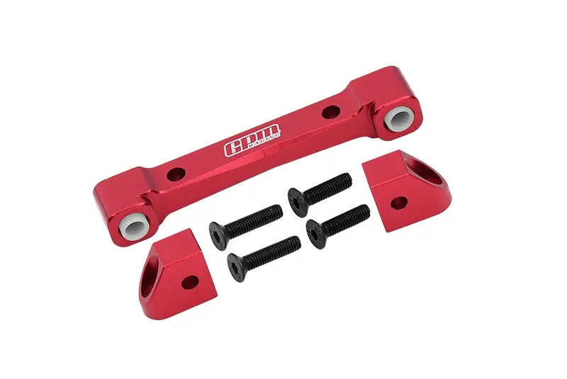 Aluminum Front Lower Suspension Mount For 1/10 Traxxas Ford Gt 4-Tec 2.0 83056-4 / 4-Tec 3.0 93054-4 - 1 Set Red 1