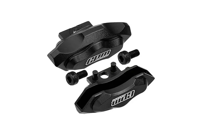 Aluminum Front Or Rear Brake Caliper For 1/10 Traxxas Ford Gt 4-Tec 2.0 83056-4 / 4-Tec 3.0 93054-4 - 1Pr Set Black 1