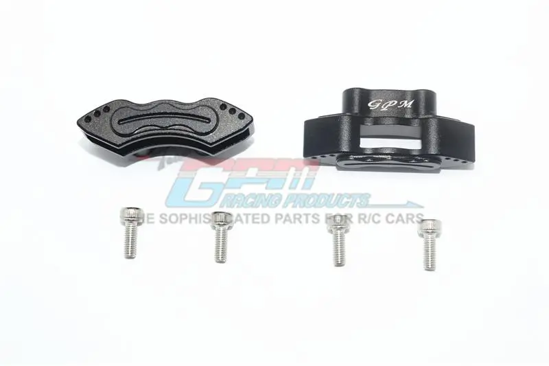 Aluminum Front Or Rear Brake Caliper For Losi 1:6 4Wd Super Baja Rey Los05013 / Super Baja Rey 2.0 Los05021 Upgrades - Black 1