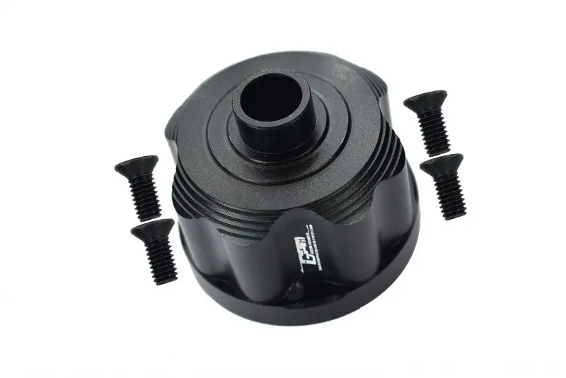 Aluminum Front Or Rear Diff Case For Arrma 1:5 Kraton 8S Blx / Outcast 8S Blx / Kraton Exb Roller - 1Pc Set Black 1