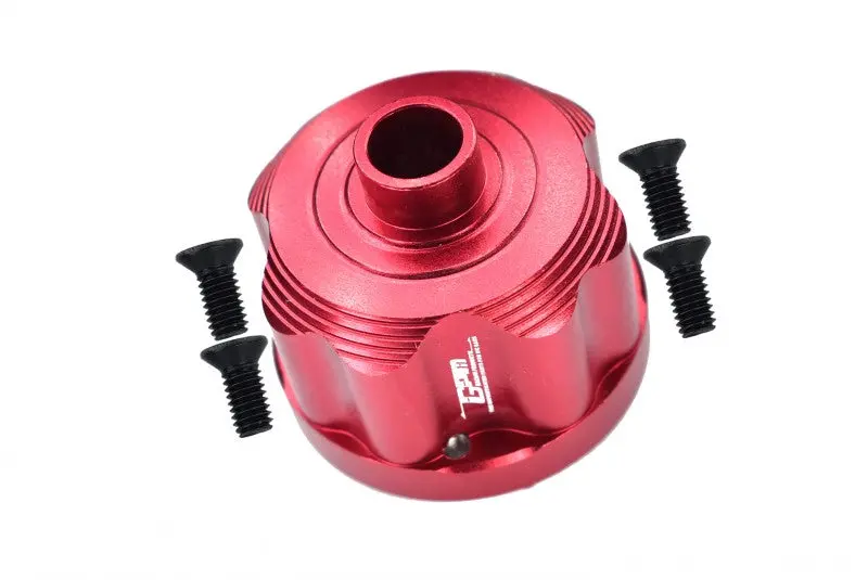Aluminum Front Or Rear Diff Case For Arrma 1:5 Kraton 8S Blx / Outcast 8S Blx / Kraton Exb Roller - 1Pc Set Red 1