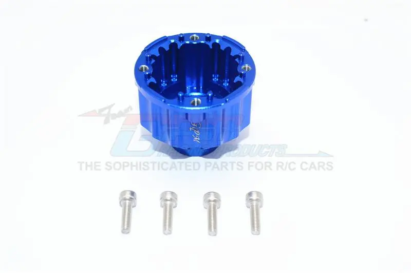 Aluminum Front Or Rear Differential Case For Traxxas X-Maxx 8S - 1Pc Set Blue 1
