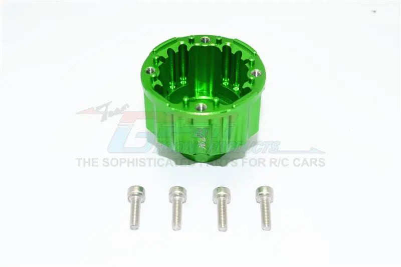 Aluminum Front Or Rear Differential Case For Traxxas X-Maxx 8S - 1Pc Set Green 1