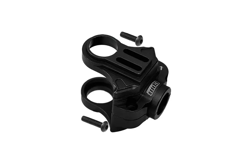 Aluminum Front Or Rear Differential Yoke For Arrma 1:10 Granite / Big Rock 3S / Big Rock V3 3S / Vorteks 3S / Senton 3S / 1:8 Vendetta 3S - 1Pr Set Black 1