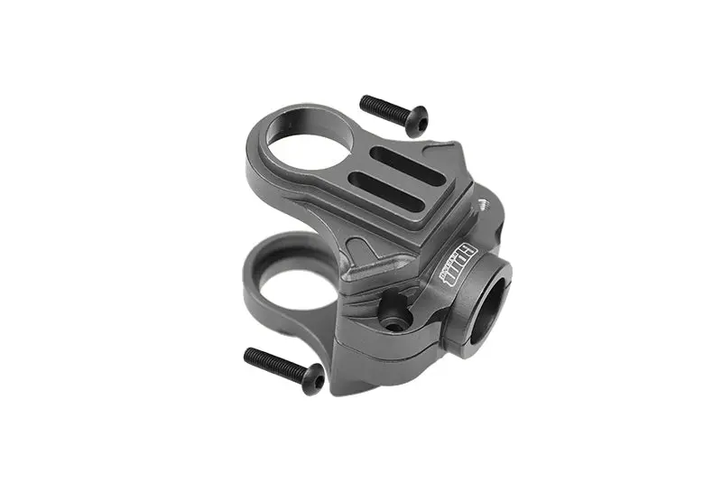 Aluminum Front Or Rear Differential Yoke For Arrma 1:10 Granite / Big Rock 3S / Big Rock V3 3S / Vorteks 3S / Senton 3S / 1:8 Vendetta 3S - 1Pr Set Gray Silver 1