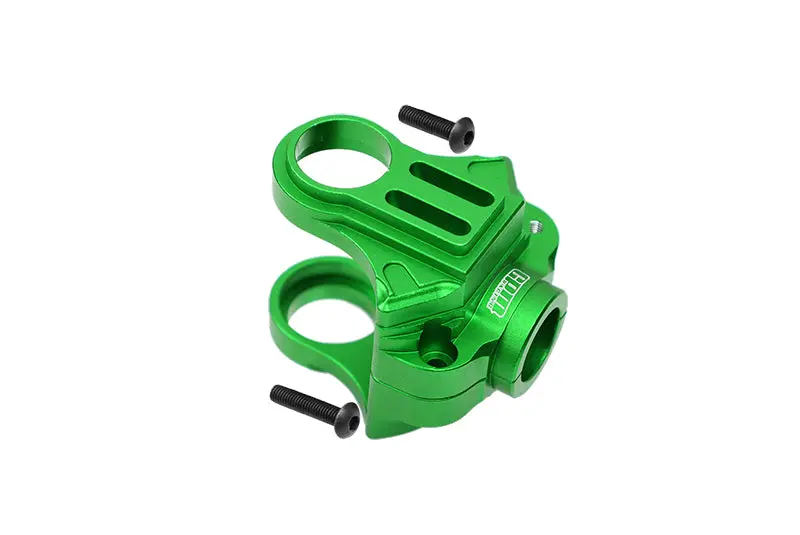 Aluminum Front Or Rear Differential Yoke For Arrma 1:10 Granite / Big Rock 3S / Big Rock V3 3S / Vorteks 3S / Senton 3S / 1:8 Vendetta 3S - 1Pr Set Green 1