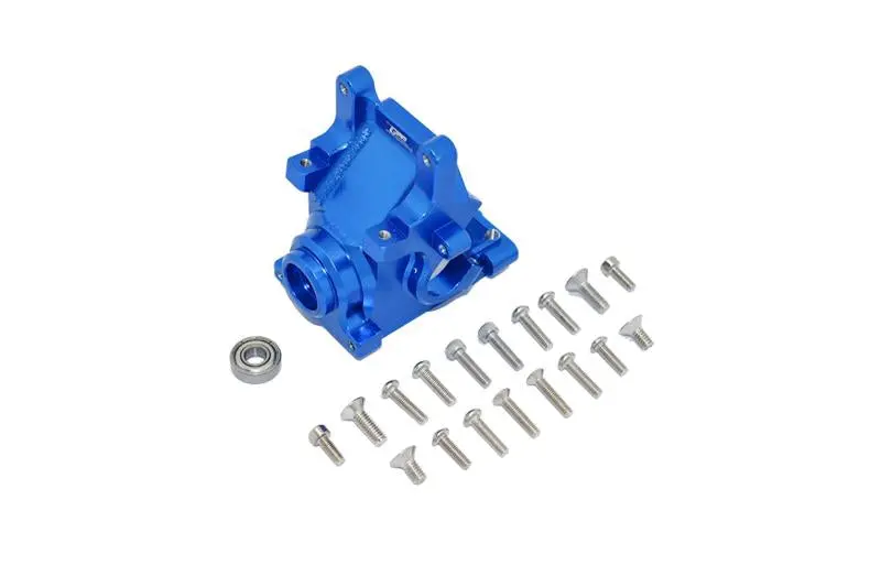 Aluminum Front Or Rear Gear Box (Without Carrier) For Arrma 1:8 Kraton / Talion / Outcast / Notorious / Typhon / Kraton V5 / Notorious V5 / 1:7 Infraction / Limitless / Mojave - 20Pc Set Blue 1