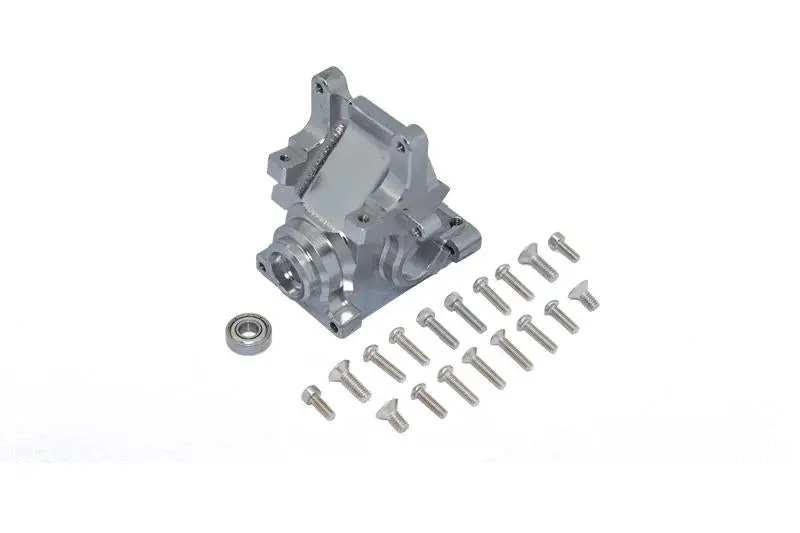 Aluminum Front Or Rear Gear Box (Without Carrier) For Arrma 1:8 Kraton / Talion / Outcast / Notorious / Typhon / Kraton V5 / Notorious V5 / 1:7 Infraction / Limitless / Mojave - 20Pc Set Gray Silver 1