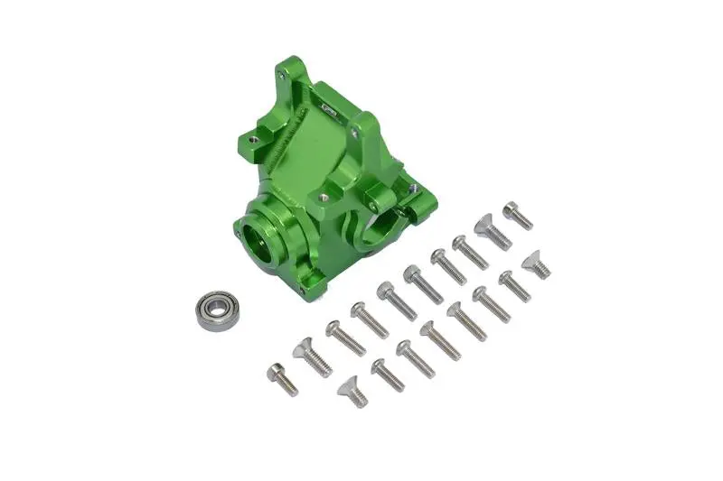Aluminum Front Or Rear Gear Box (Without Carrier) For Arrma 1:8 Kraton / Talion / Outcast / Notorious / Typhon / Kraton V5 / Notorious V5 / 1:7 Infraction / Limitless / Mojave - 20Pc Set Green 1