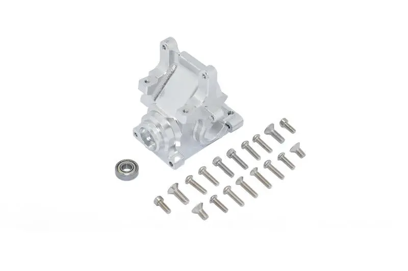 Aluminum Front Or Rear Gear Box (Without Carrier) For Arrma 1:8 Kraton / Talion / Outcast / Notorious / Typhon / Kraton V5 / Notorious V5 / 1:7 Infraction / Limitless / Mojave - 20Pc Set Silver 1
