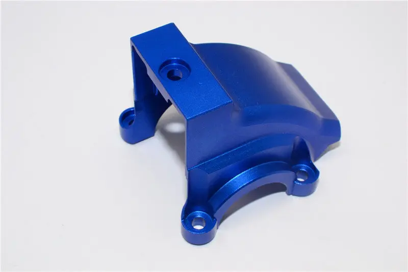 Aluminum Front Or Rear Gearbox Cover For Traxxas 1:5 X Maxx 6S / X Maxx 8S / Xrt 8S Monster Truck Upgrades - 1Pc Blue 1