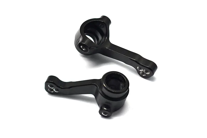 Aluminum Front Or Rear Knuckle Arms For Tamiya 1/10 4Wd Ta08 Pro 58693 - 2Pc Set Black 1
