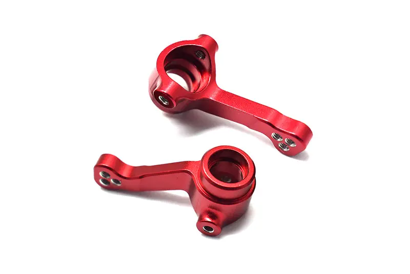 Aluminum Front Or Rear Knuckle Arms For Tamiya 1/10 4Wd Ta08 Pro 58693 - 2Pc Set Red 1
