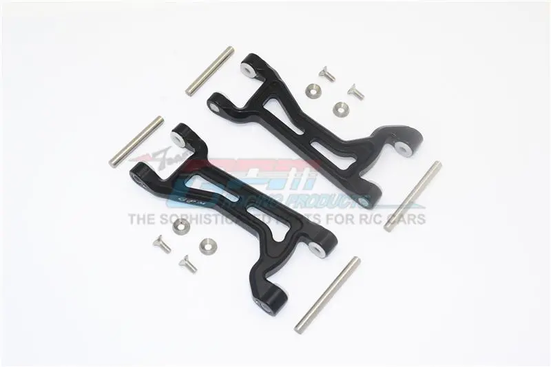 Aluminum Front Or Rear Upper Arms For Traxxas 1:10 Maxx 4Wd Monster Truck-89076-4 / 1:8 4Wd Maxx Slash 6S Brushless Short Course Truck-102076-4 Upgrades - Black 1