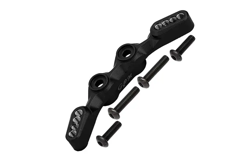 Aluminum Front Shock Tower For 1/10 Traxxas Ford Gt 4-Tec 2.0 83056-4 / 4-Tec 3.0 93054-4 - 1Pc Set Black 1