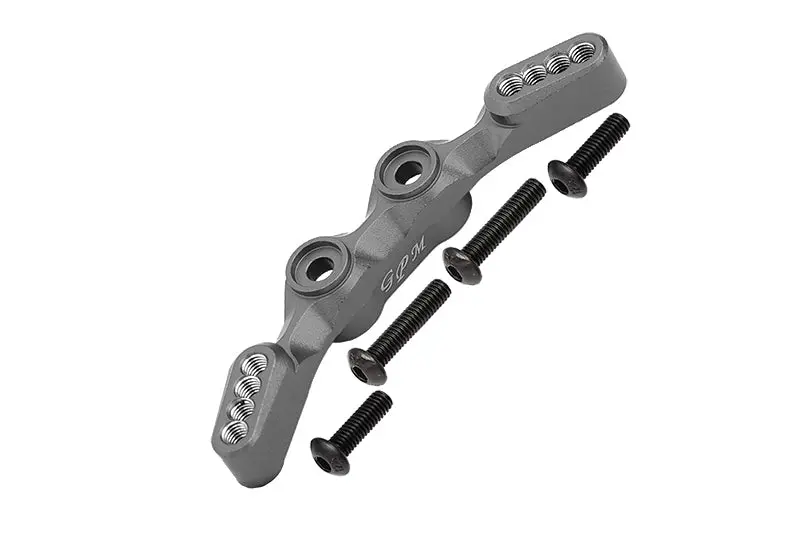 Aluminum Front Shock Tower For 1/10 Traxxas Ford Gt 4-Tec 2.0 83056-4 / 4-Tec 3.0 93054-4 - 1Pc Set Gray Silver 1