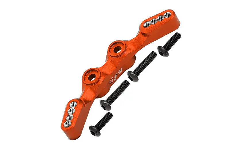 Aluminum Front Shock Tower For 1/10 Traxxas Ford Gt 4-Tec 2.0 83056-4 / 4-Tec 3.0 93054-4 - 1Pc Set Orange 1