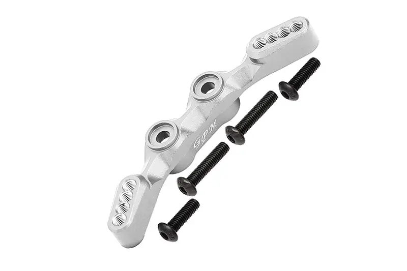 Aluminum Front Shock Tower For 1/10 Traxxas Ford Gt 4-Tec 2.0 83056-4 / 4-Tec 3.0 93054-4 - 1Pc Set Silver 1