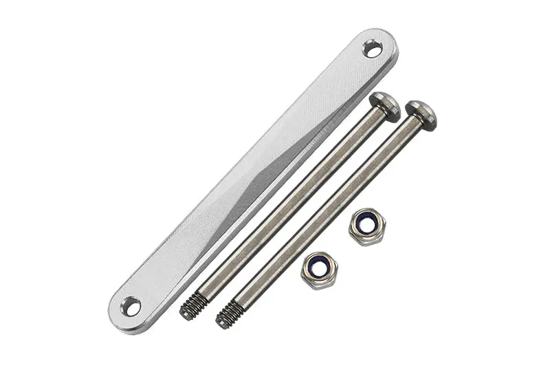 Aluminum Front Suspension Mount For Traxxas Slash Pro 2Wd Short-Course Truck 58034-2 / 2Wd F-150 Svt Raptor 58064-2 Upgrade Parts - Silver 1
