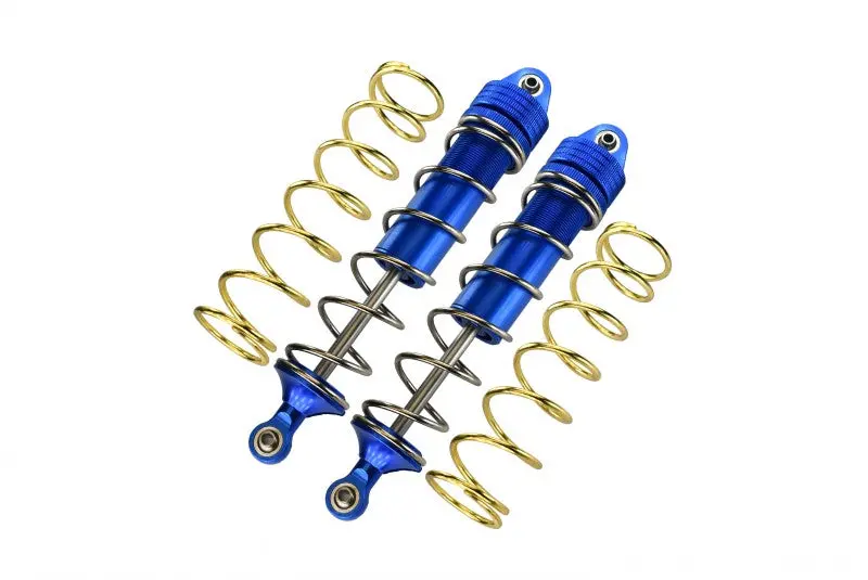 Aluminum Front Thickened Spring Dampers 177Mm For Arrma 1:5 Kraton 8S Blx-Ara110002 / Kraton Exb Roller-Ara5208 - 2Pc Set Blue 1
