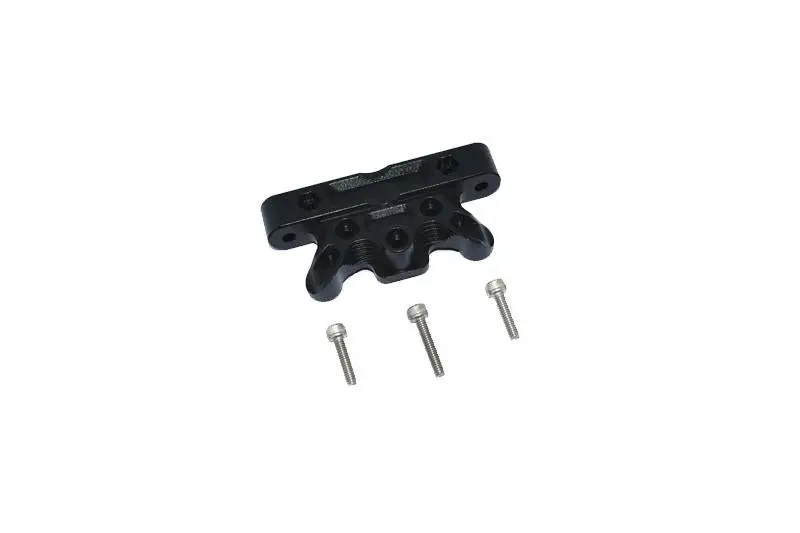 Aluminum Front Top Plate For Arrma 1:5 Kraton 8S Blx / Outcast 8S Blx / Kraton Exb Roller - 4Pc Set Black 1
