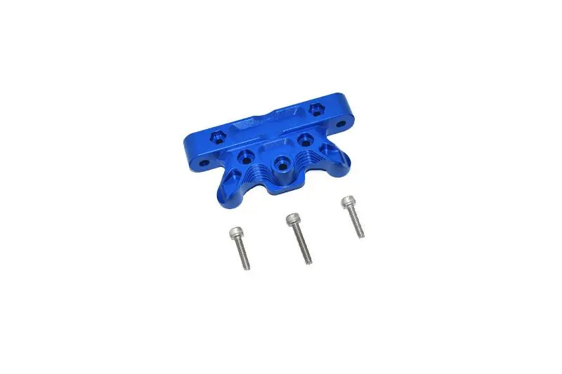 Aluminum Front Top Plate For Arrma 1:5 Kraton 8S Blx / Outcast 8S Blx / Kraton Exb Roller - 4Pc Set Blue 1