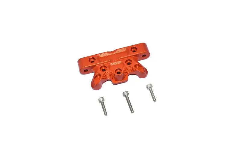 Aluminum Front Top Plate For Arrma 1:5 Kraton 8S Blx / Outcast 8S Blx / Kraton Exb Roller - 4Pc Set Orange 1