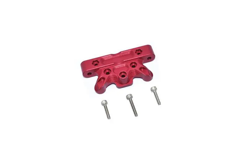 Aluminum Front Top Plate For Arrma 1:5 Kraton 8S Blx / Outcast 8S Blx / Kraton Exb Roller - 4Pc Set Red 1