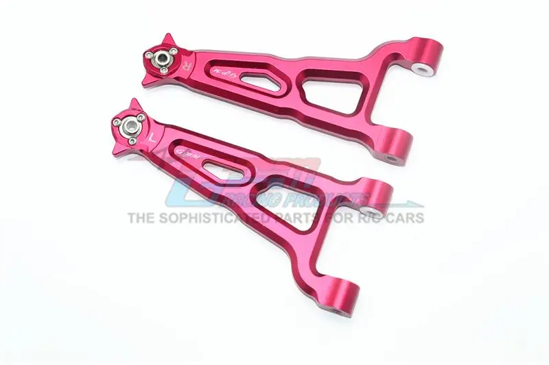 Aluminum Front Upper Suspension Arm For Losi 1:6 4Wd Super Baja Rey Los05013 / Super Baja Rey 2.0 Los05021 Upgrades - Red 1