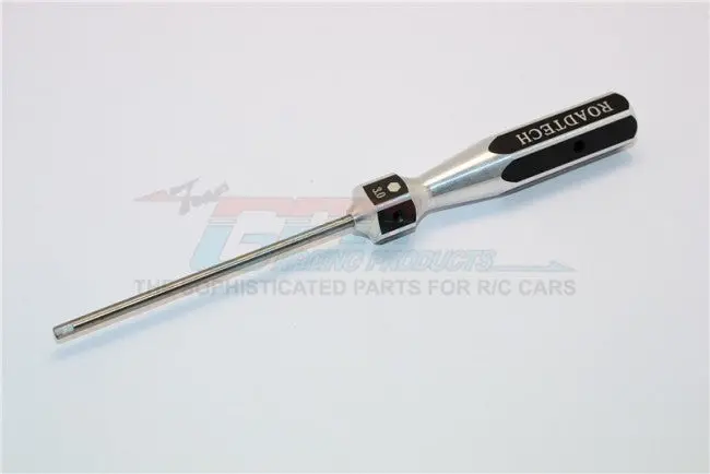 Aluminum Hex Screw Driver Of Hexagonal Handle Design With 3.0Mm Steel Long Pin - 1Pc Black 1