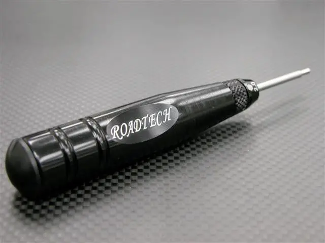 Aluminum Hex Screw Driver Of New Handle Design With 2.0Mm Steel Pin - 1Pc Black 1